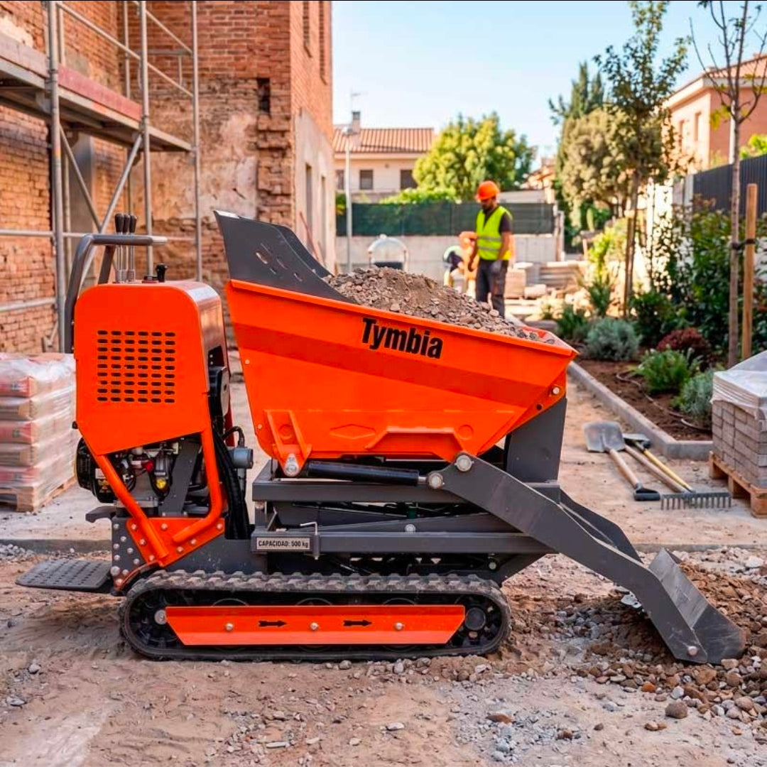 Dumpers y carretillas motorizadas