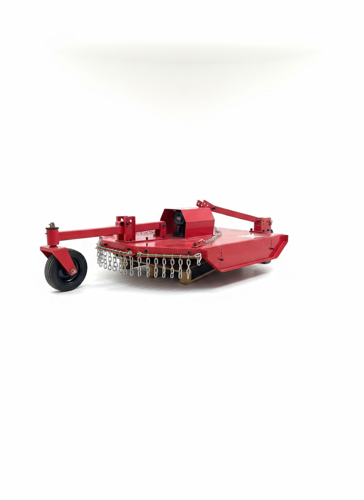 Desbrozadora trituradora de cuchillas reforzada para tractor 120 cm