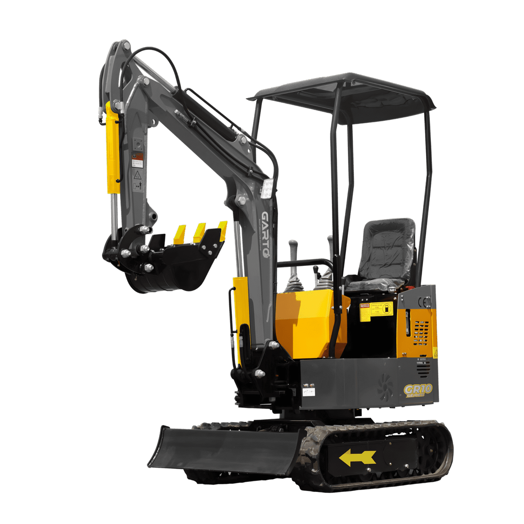 Excavadora 1 Tonelada Giratoria Motor Koop de 1 Cilindro
