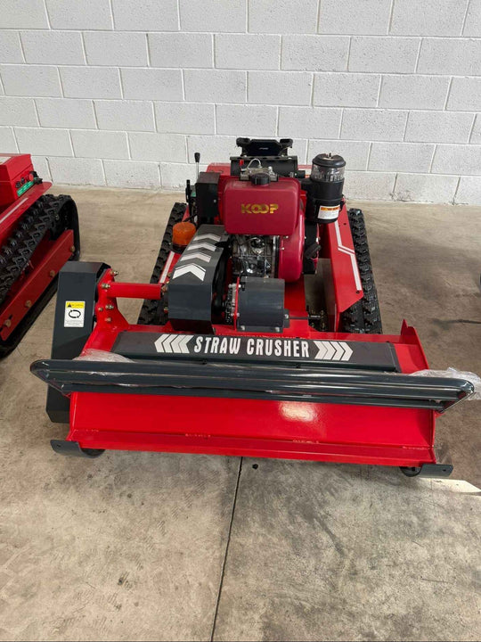 Desbrozadora control remoto diésel motor Koop teledirigida