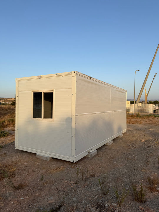 Caseta de Obra Plegable Modulo Prefabricado
