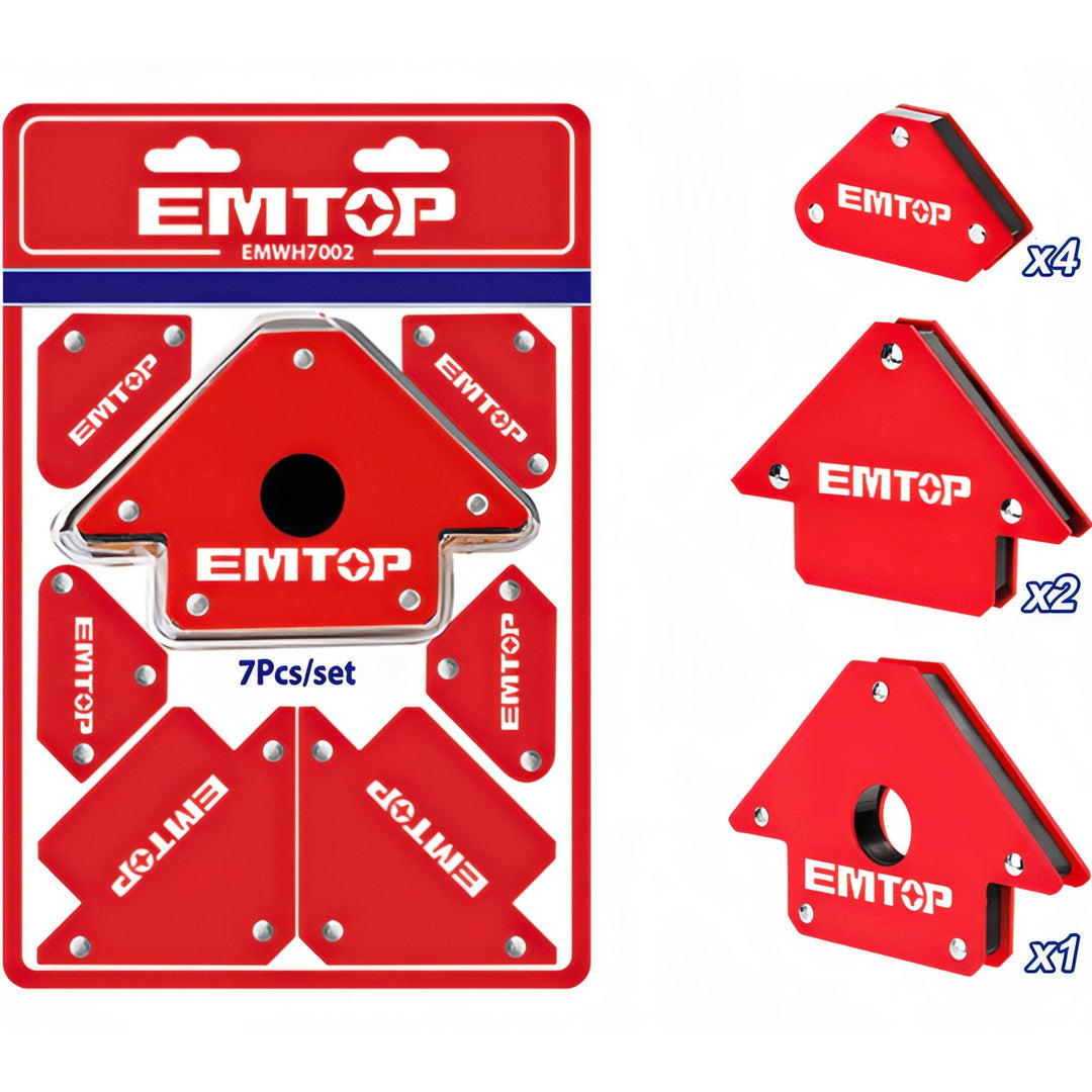 Set Magnético de Escuadras para Soldadura EMTOP — EMWH7002