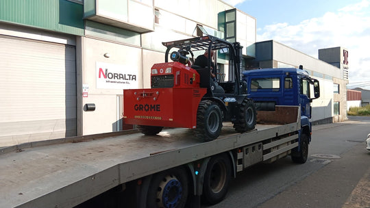Carretilla elevadora 4X4 todoterreno 3500kg diesel Grome T350 especial invernadero