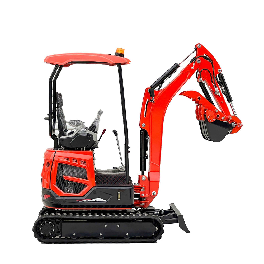 Excavadora Giratoria 1800Kg Motor Kubota 3 Cilindros