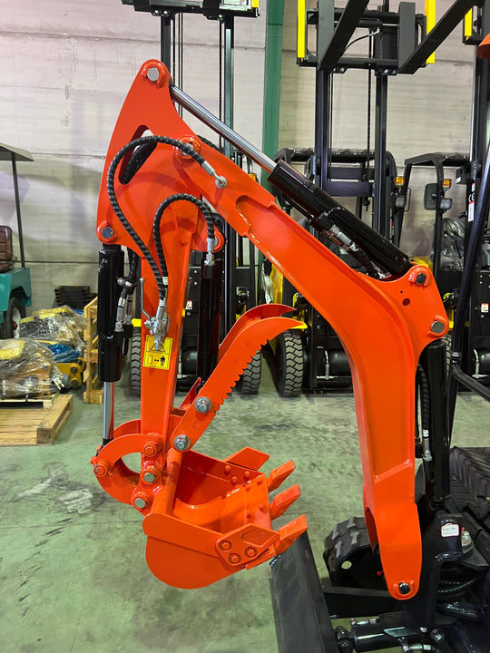 Mini Excavadora Kubota 1500 Kg motor Kubota de 3 Cilindros orugas retráctiles