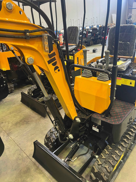 Excavadora 1 Tonelada Giratoria JPC Motor Koop de 1 Cilindro Con Enfriador de Aceite