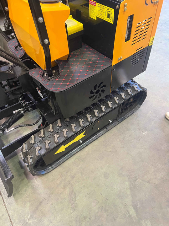 Mini Excavadoras España de 1 Tonelada Giratoria JPC Motor Koop de 1 Cilindro Con Enfriador de Aceite