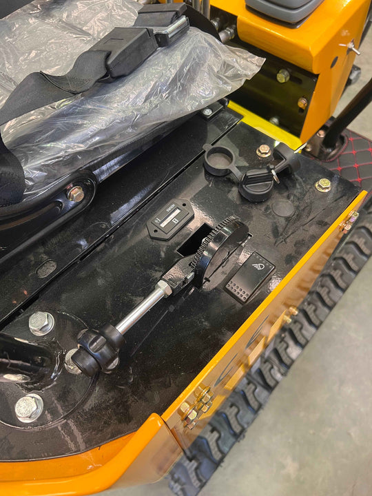Mini Excavadora 1 Tonelada Giratoria JPC Motor Koop de 1 Cilindro Con Enfriador de Aceite
