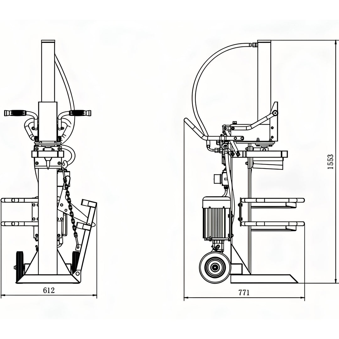 Astilladora de Leña ANOVA RLT15GC