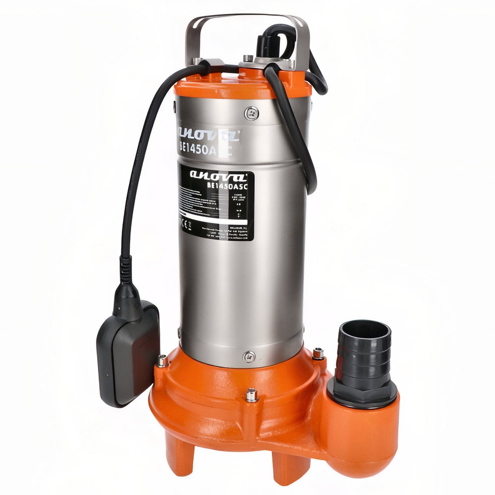 Bomba sumergible aguas sucias con cuchilla ANOVA BE1450ASC