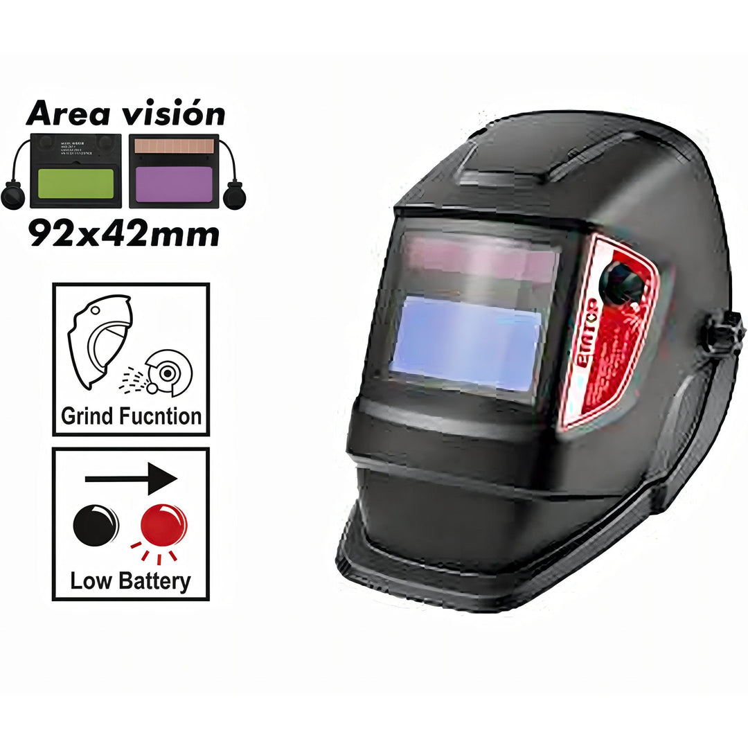 EMTOP Casco de Soldadura Fotosensible — EWHT0107