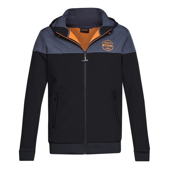 Chaqueta softshell con logotipo en círculo, HOMBRE STIHL