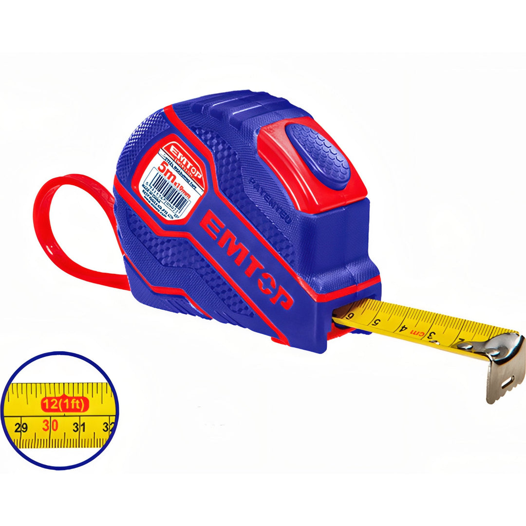 Cinta métrica EMTOP EMTP25101 — 5 m