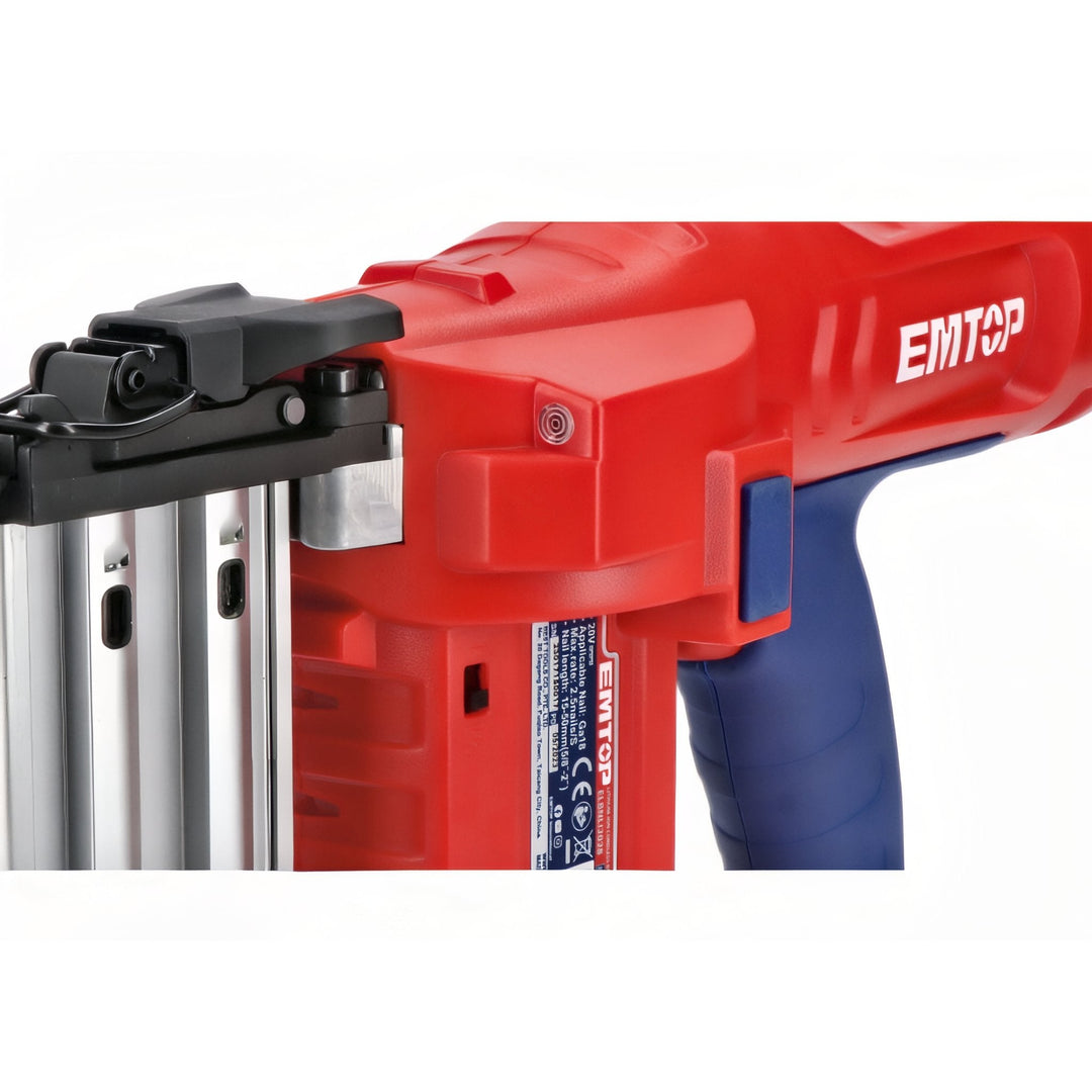 EMTOP 20V - Clavadora Inalámbrica de Alta Eficiencia con Kit de Baterías — ELBNLI2036