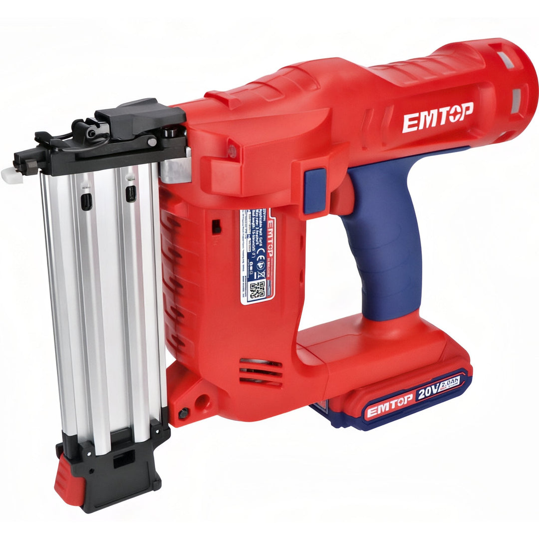 EMTOP 20V - Clavadora Inalámbrica de Alta Eficiencia con Kit de Baterías — ELBNLI2036