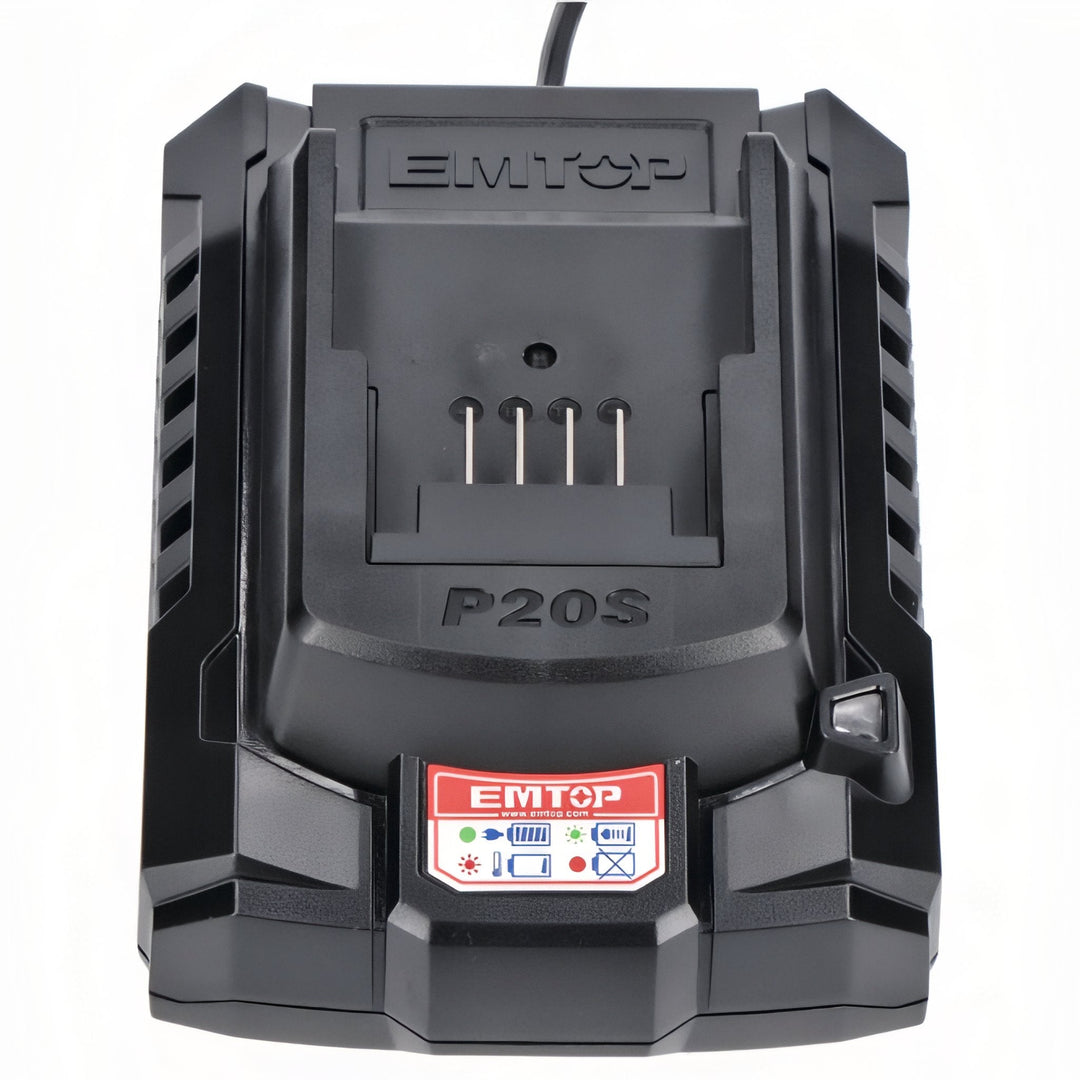 EMTOP 20V - Clavadora Inalámbrica de Alta Eficiencia con Kit de Baterías — ELBNLI2036