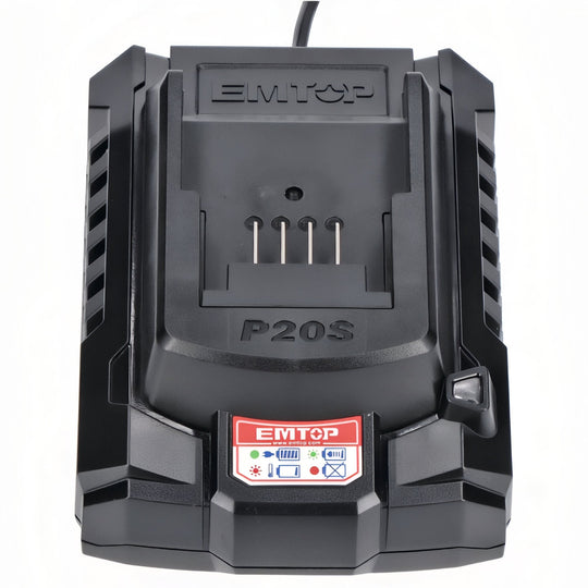 EMTOP 20V - Clavadora Inalámbrica de Alta Eficiencia con Kit de Baterías — ELBNLI2036