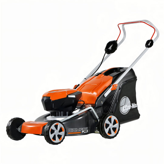 Cortacésped Oleo-Mac Gi 44 P con Batería Bi 5,0 OM y Cargador CRG