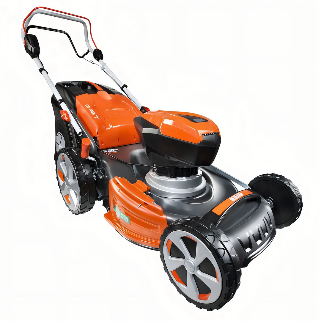 Cortacésped Oleo-Mac Gi 48 T con Batería Bi 5,0 OM y Cargador CRG