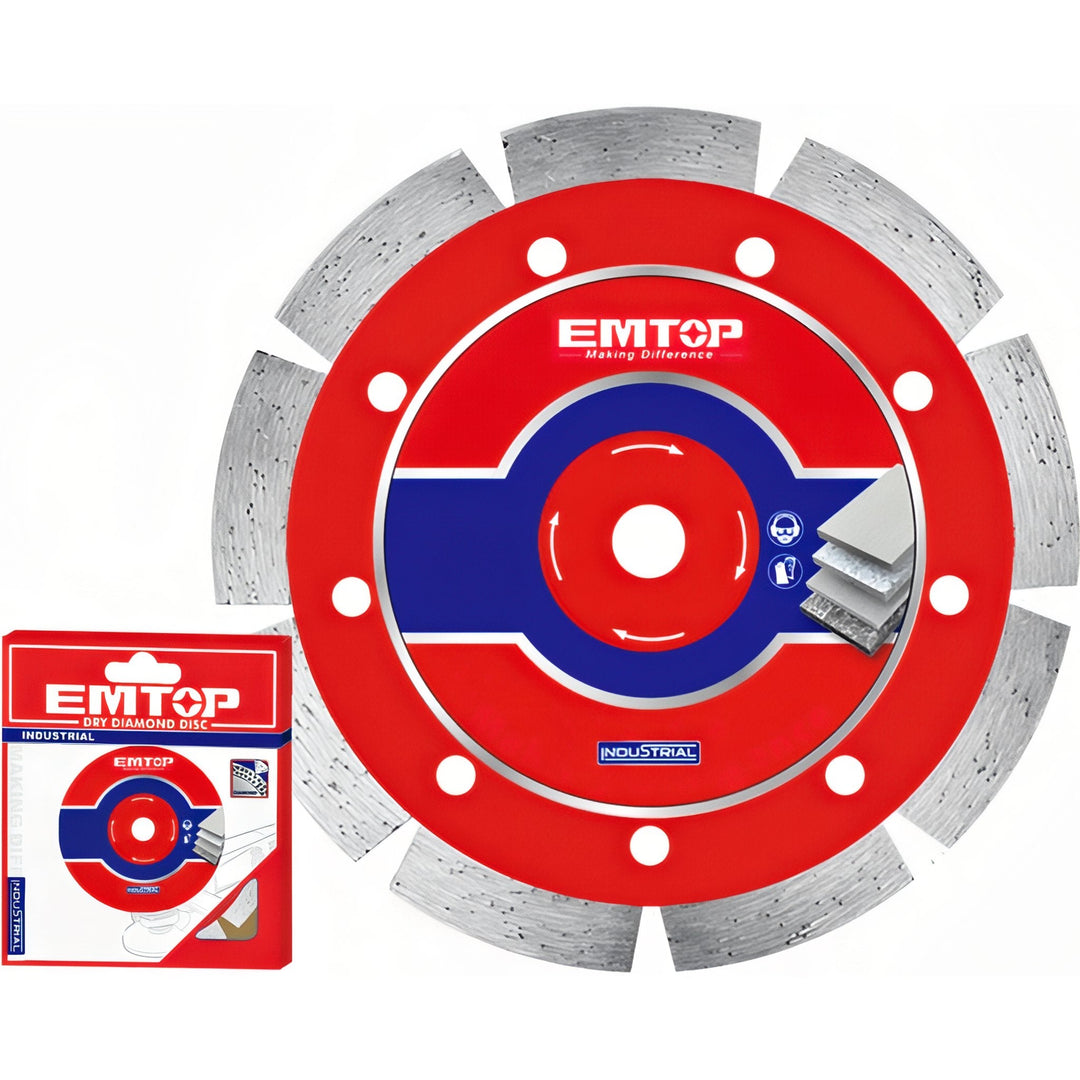 Amoladora Profesional EMTOP 230mm para Hormigón — EDDC012301