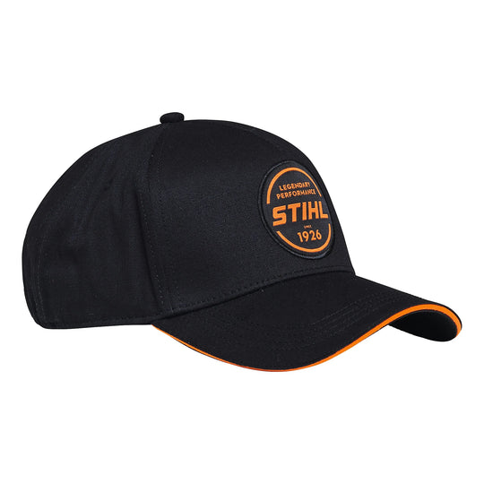 Gorra de béisbol con logotipo circular, UNISEX, negro STIHL