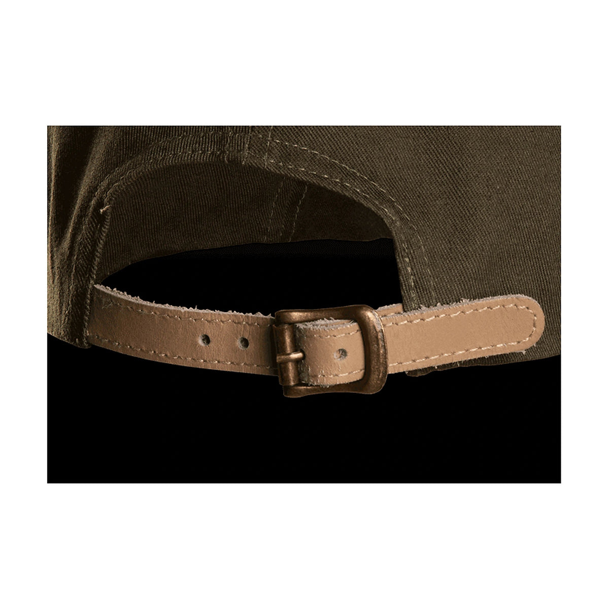 Gorra parche de cuero