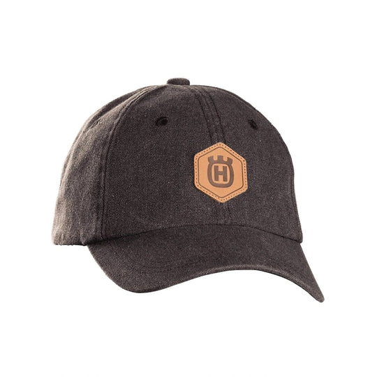 Gorra parche de cuero