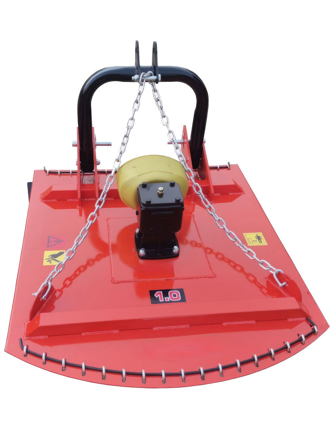 Desbrozadora trituradora de cadenas cuchillas para tractor 1 metro