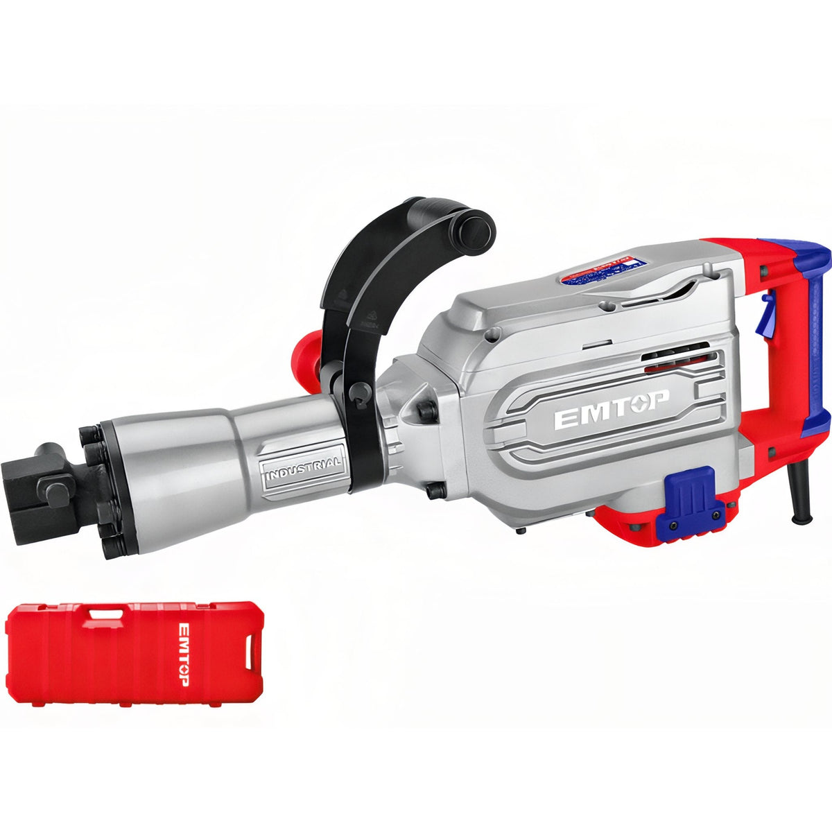 EMTOP 1700W - Martillo de Demolición Profesional Plus con Maletín — EDBRH1701