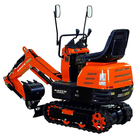 Mini excavadora ANOVA EX650T con ORUGAS