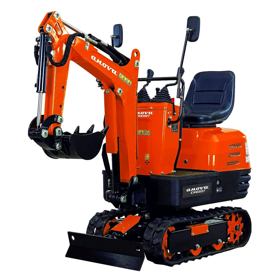Mini excavadora ANOVA EX650T con ORUGAS