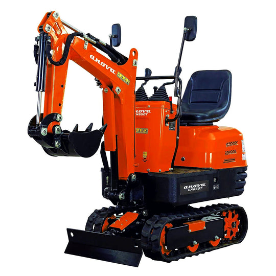Mini excavadora ANOVA EX650T con ORUGAS