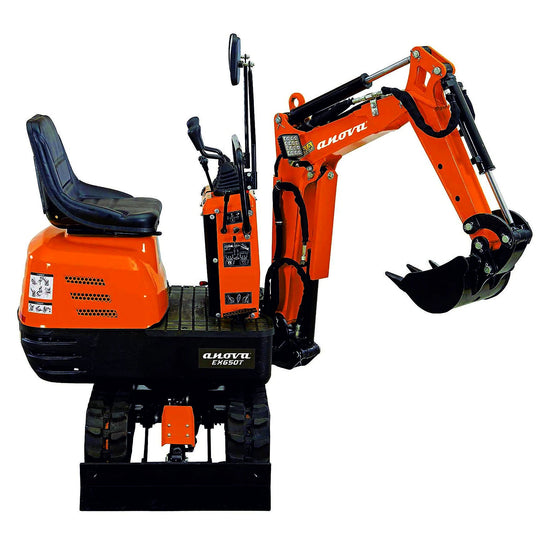Mini excavadora ANOVA EX650T con ORUGAS