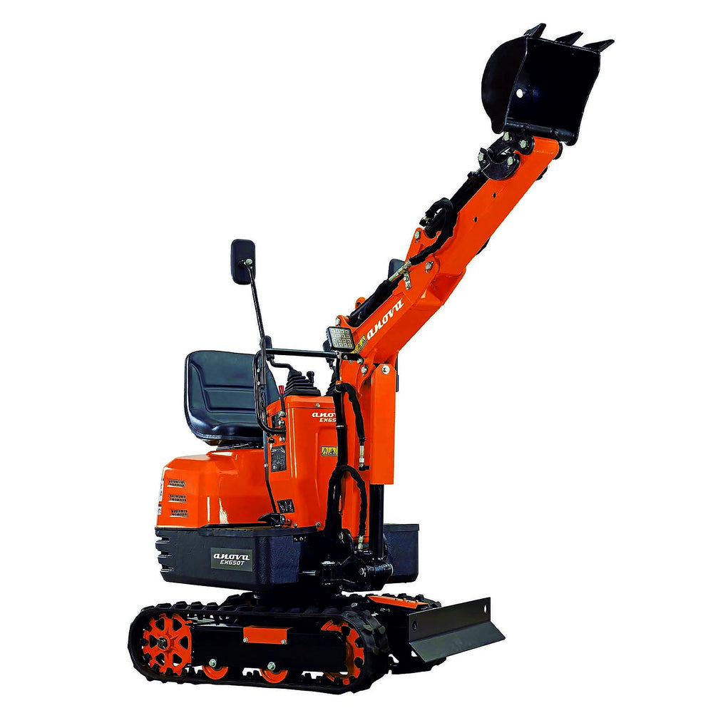 Mini excavadora ANOVA EX650T con ORUGAS