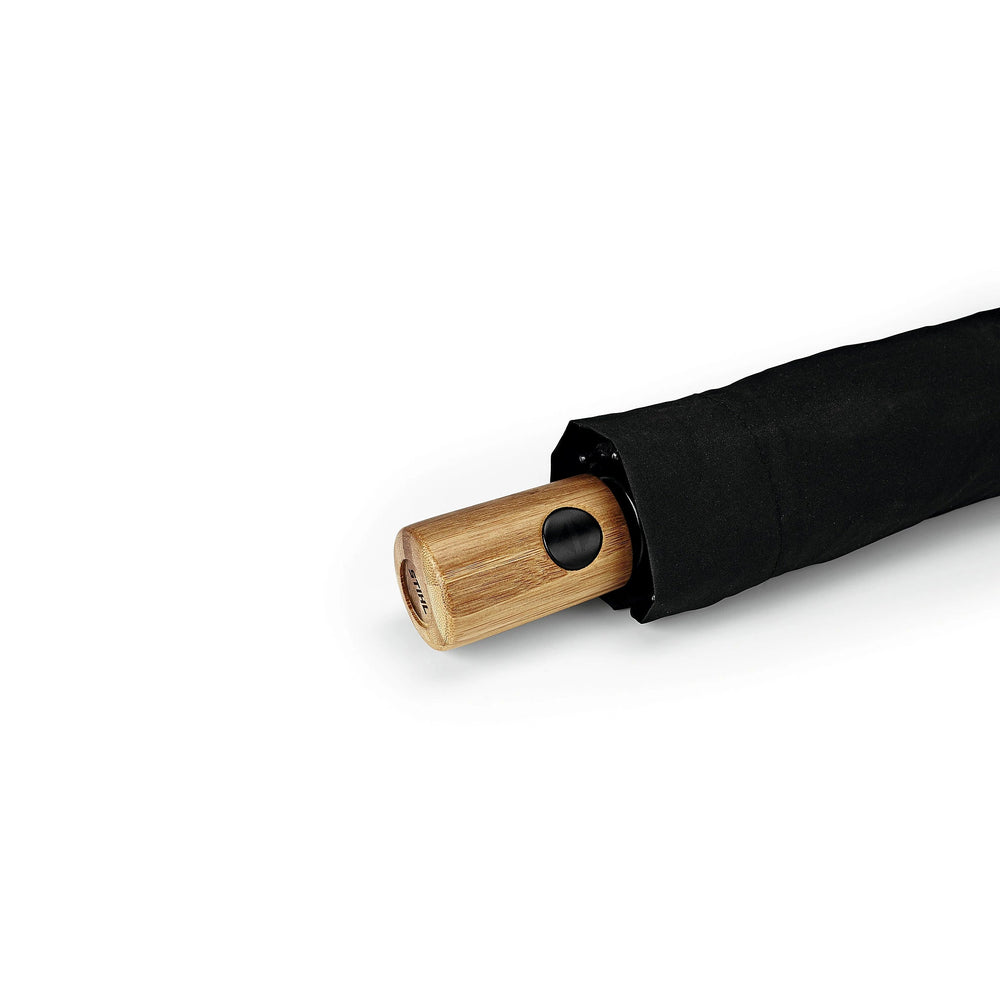 Paraguas de bolsillo mango de bambú STIHL