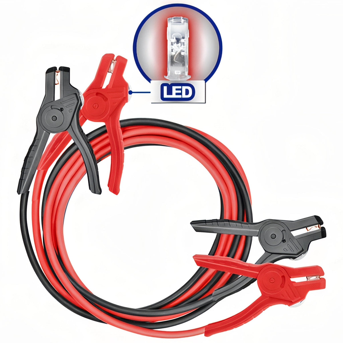 EMTOP Pinzas de Arranque con LED 600A - 3m — EBCEL0601