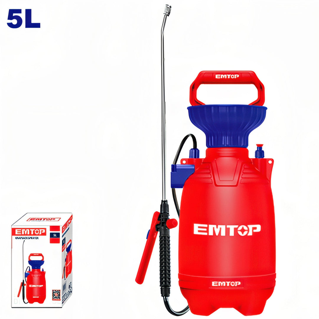EMTOP 5L - Pulverizador Profesional con Lanza de Acero — ESPP30502