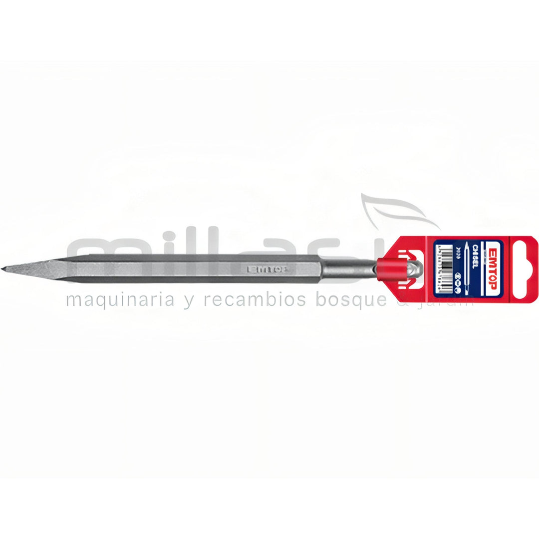 SDS MAX Puntero de Demolición 18x400 para Martillos EMTOP — ECHS634001