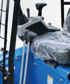 Excavadora Rippa R15 Kubota D722 Cabinada, Orugas Ext, 2 Veloc, Enganche Hidraulico