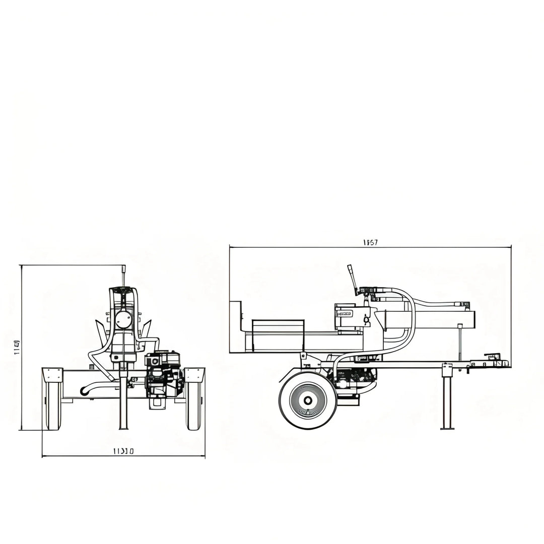 Rompedor de leña RLT22GVH ANOVA