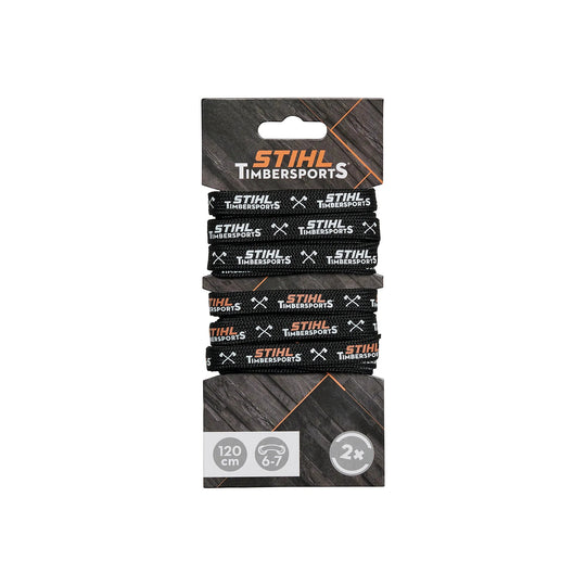 Set 2 pares de cordones TIMBERSPORTS® BLACK STIHL