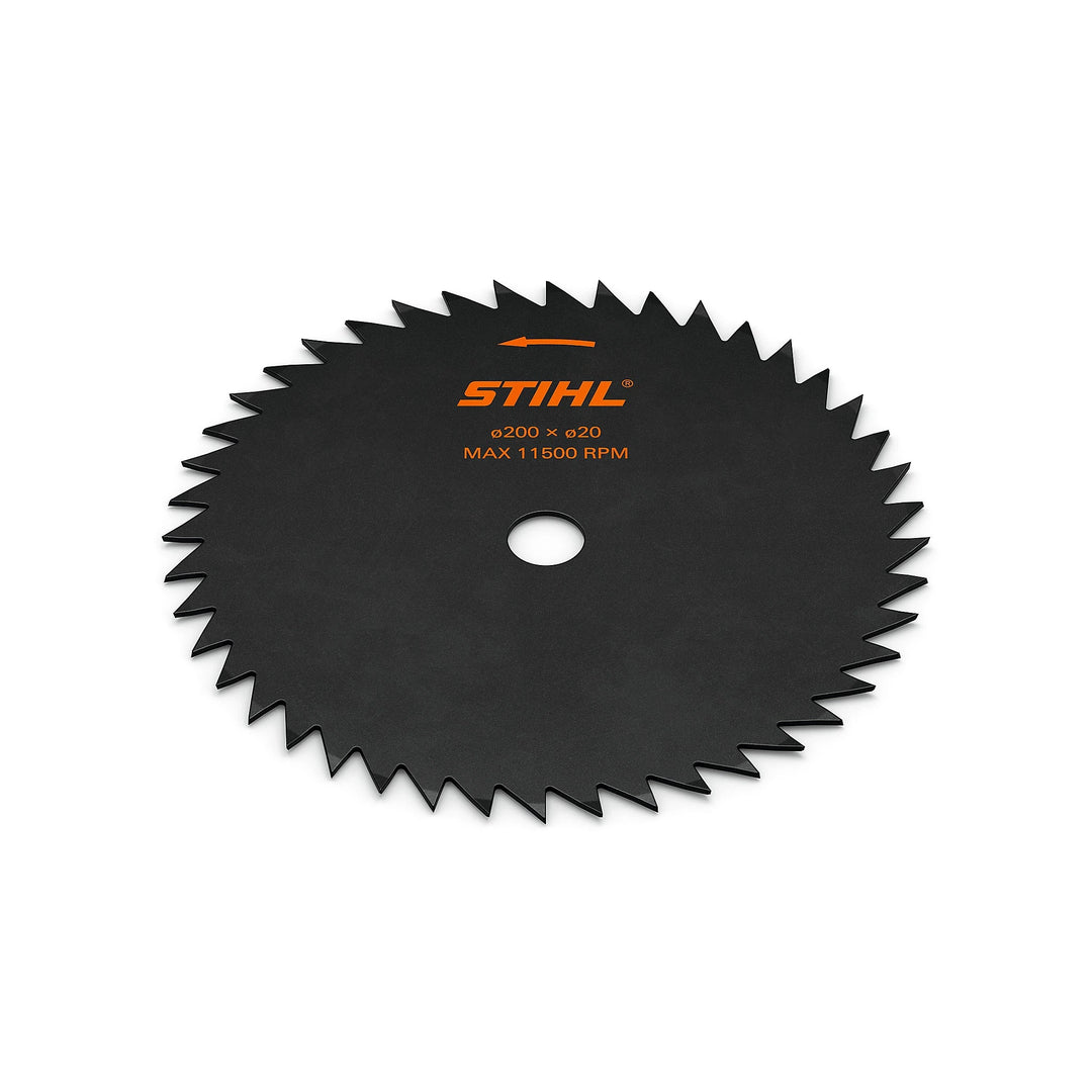 Sierra circular con dientes en pico STIHL