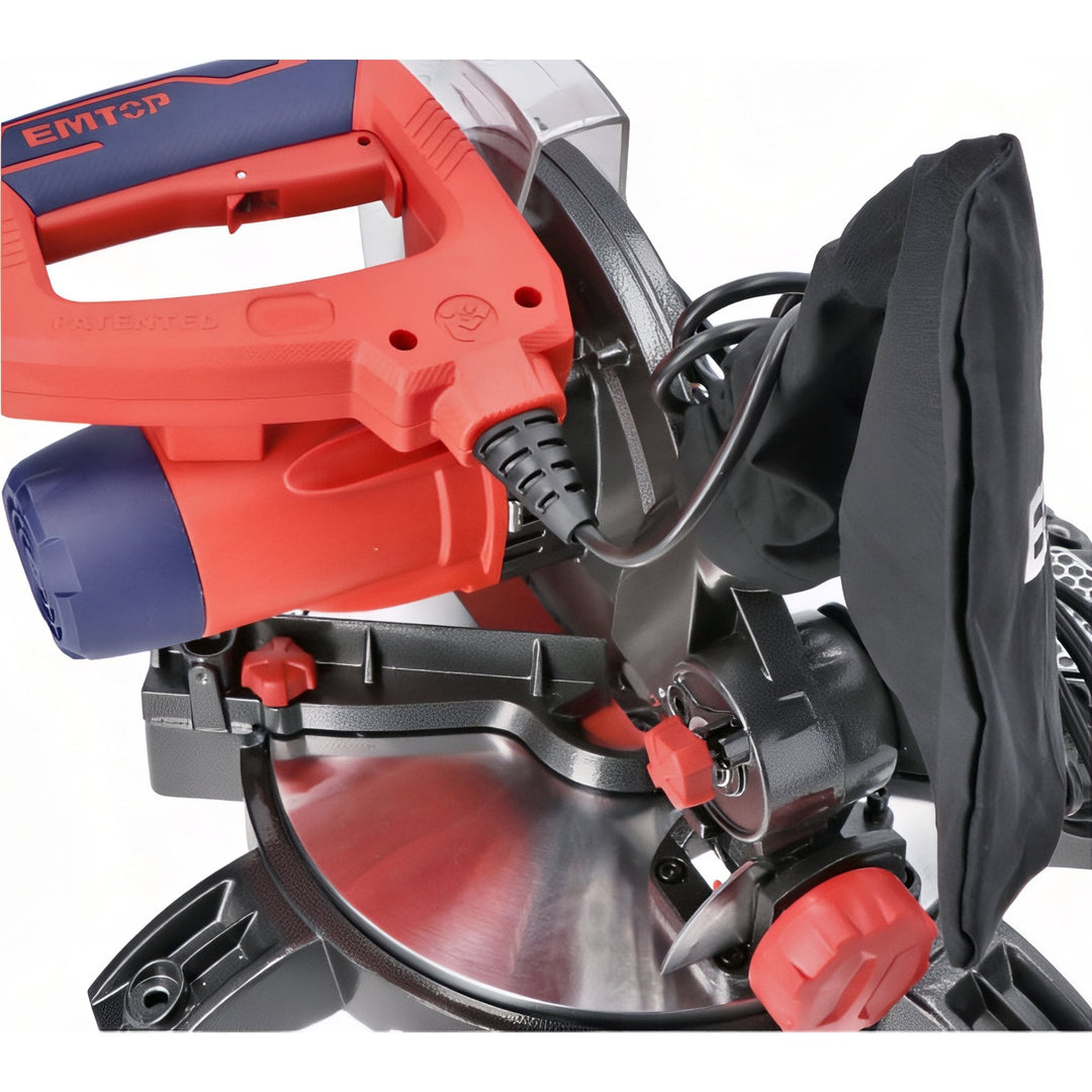 EMTOP 1400W - Sierra Ingletadora con Disco de Precisión — EMSW14001