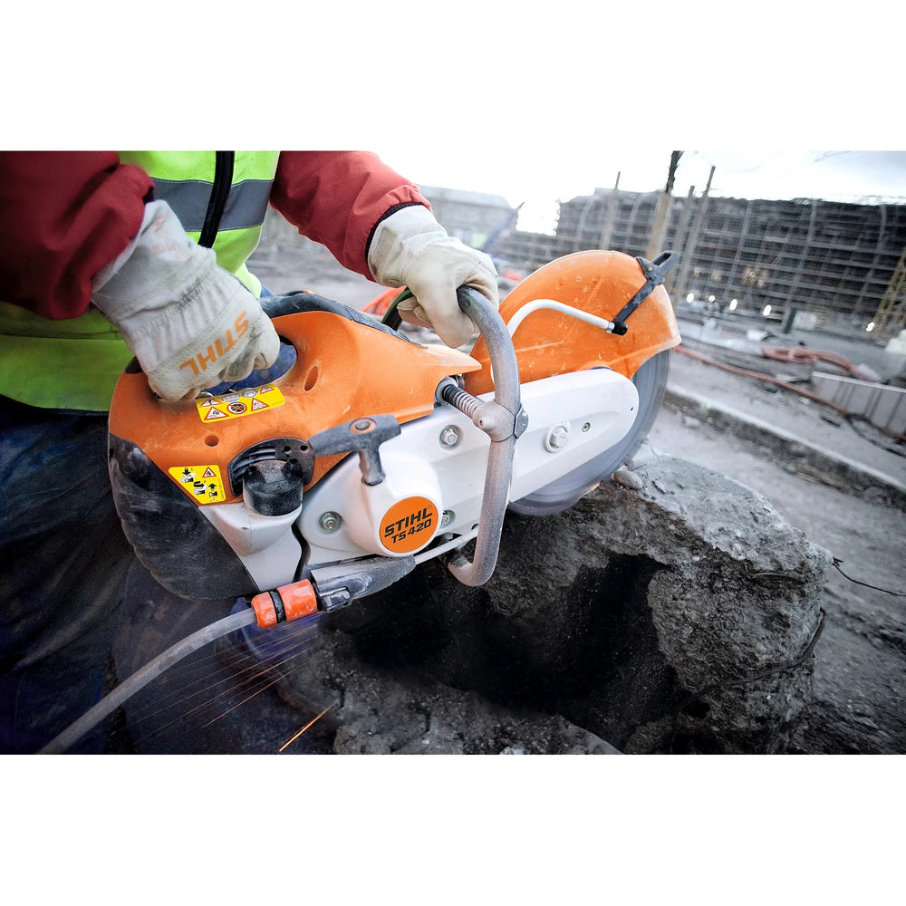 Tronzadora STIHL TS 420 disco 350 mm